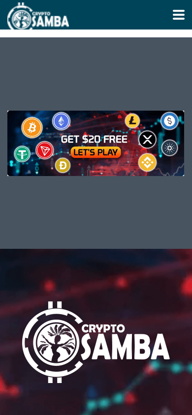 CryptoSamba Casino Mobile screenshot